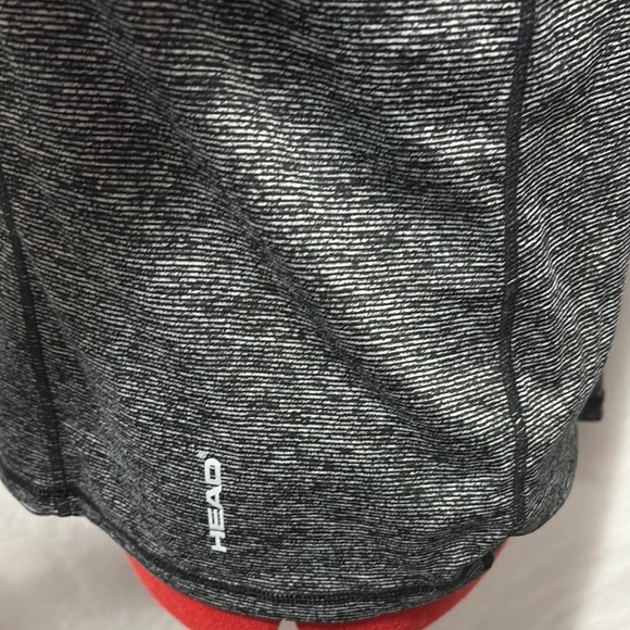 Head Gray Zippered Fitted Sweatshirt MM254 - Picture 7 of 8